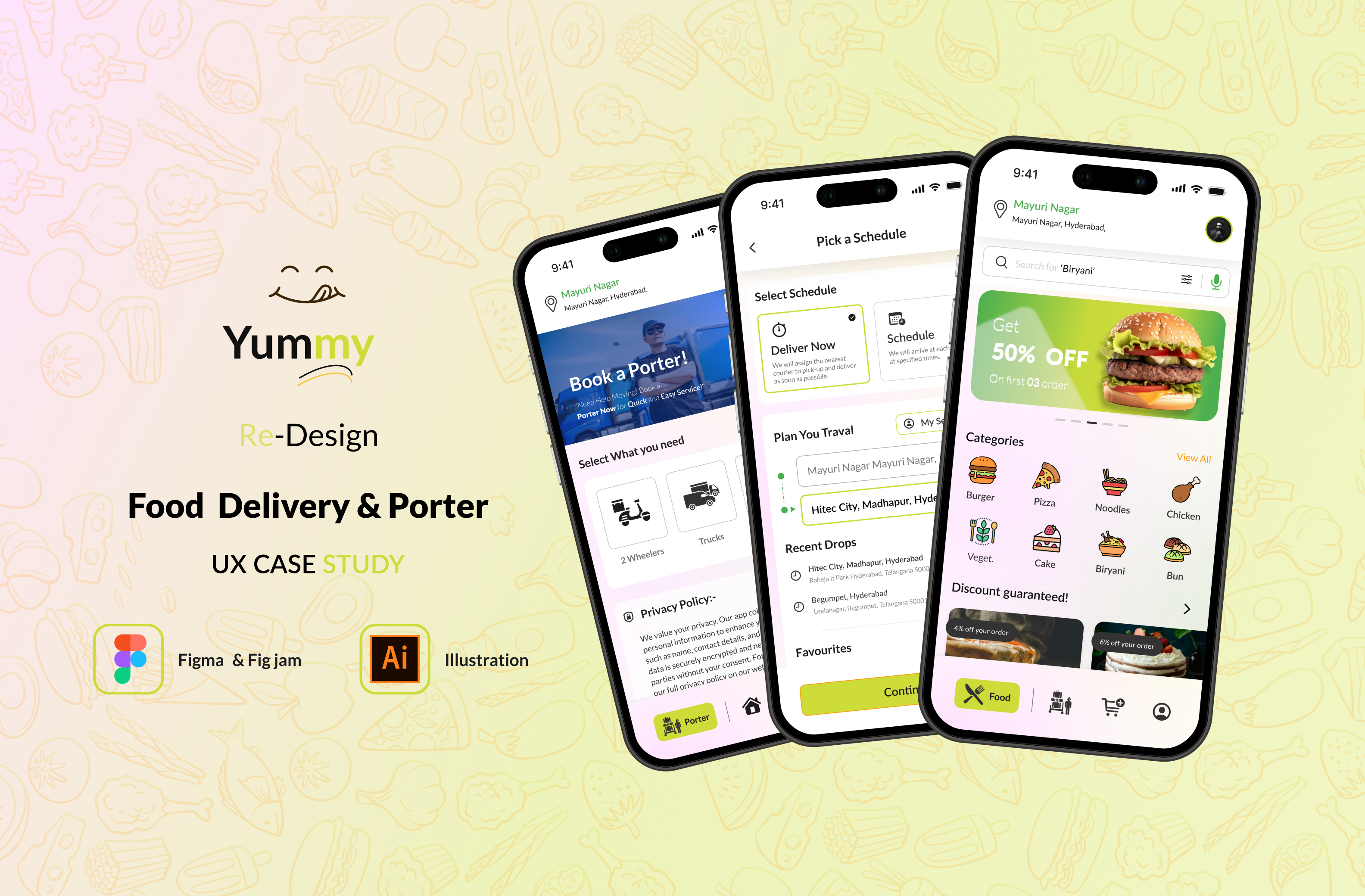 Yummy Food  Delivery App